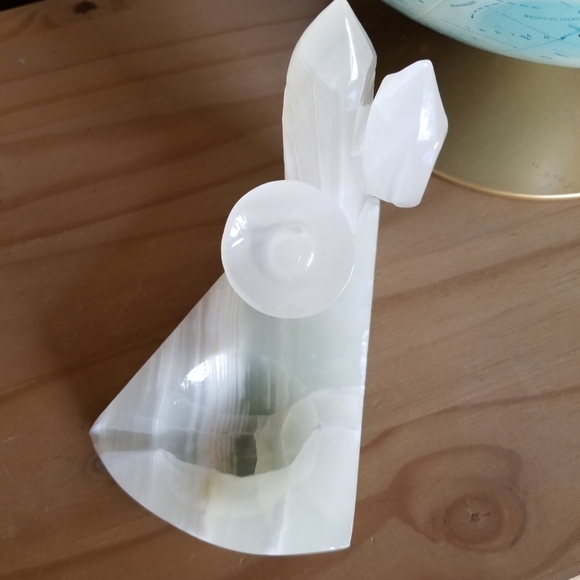 Vintage onyx Mexican Siesta man hand carved ashtray - Picture 2 of 10